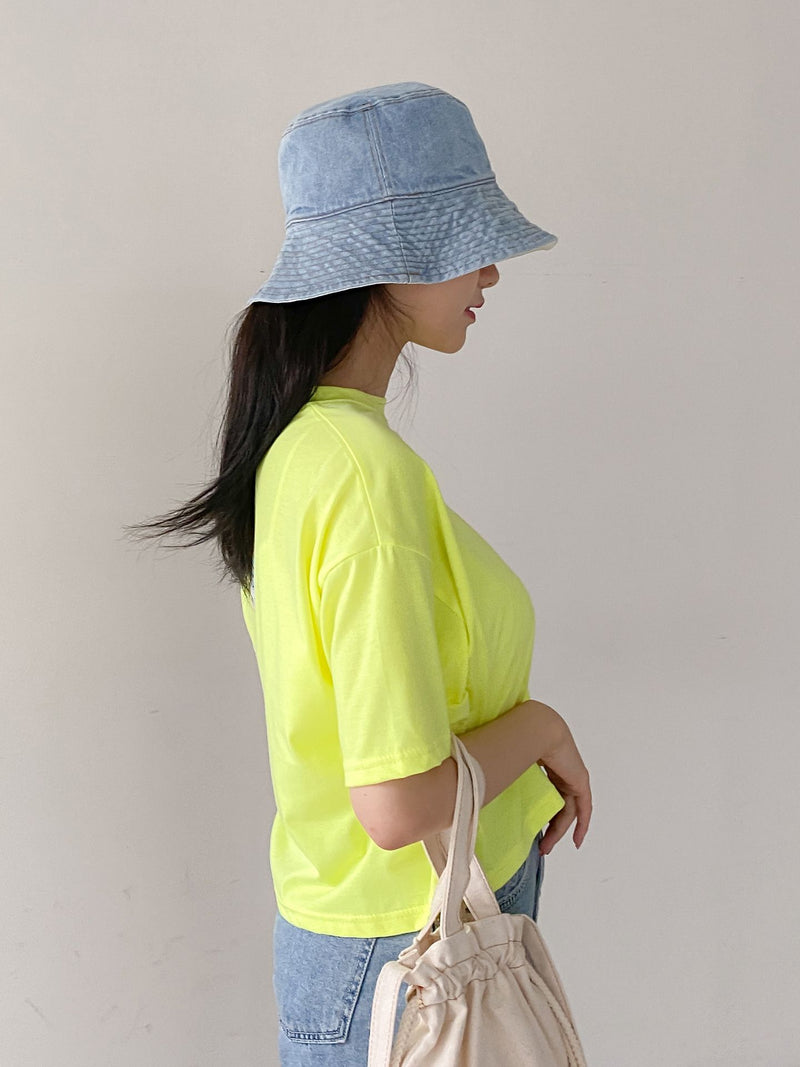 Denim Dual Bucket Hat