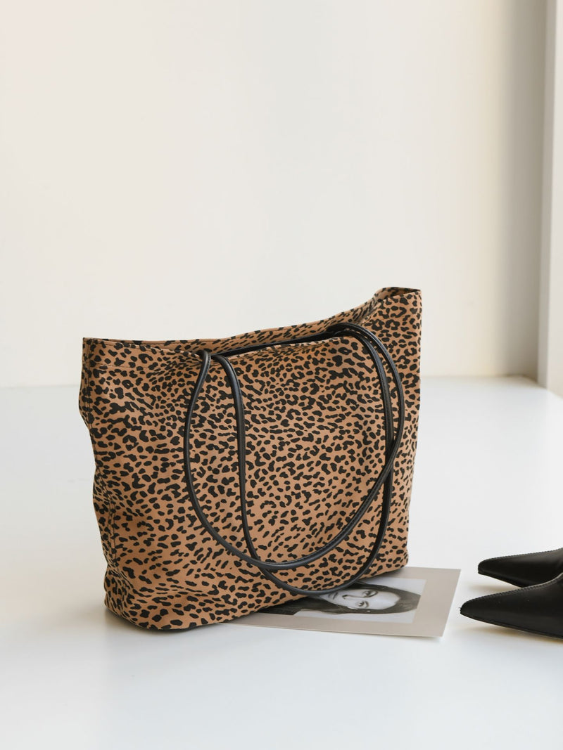 Leopard Print Shoulder Bag