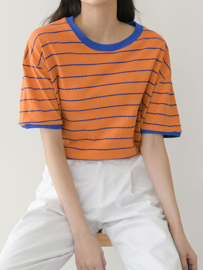 Basic Horizontal Striped Tee