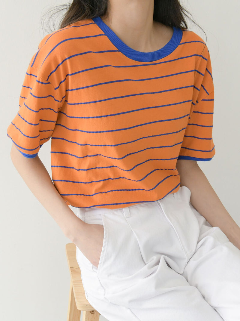 Basic Horizontal Striped Tee