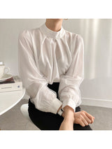 Suji Mesh Sleeve Blouse