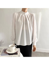 Suji Mesh Sleeve Blouse